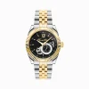 Discount Automatikuhr mit 41 mm und schwarzem Zifferblatt in Bicolour Herren Uhren|Uhren